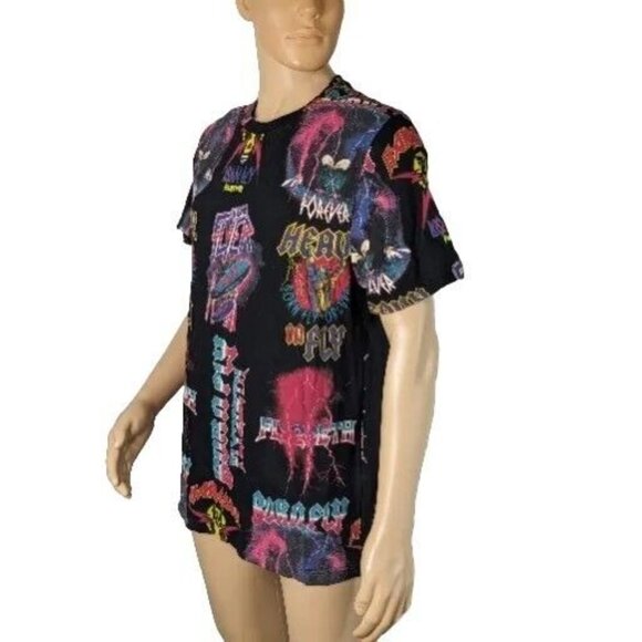 Born Fly Forever Black T Shirt Cotton New Size XL (14) - Picture 2 of 10